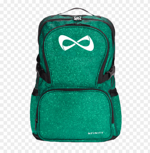 green school bag PNG Isolated Subject with Transparency