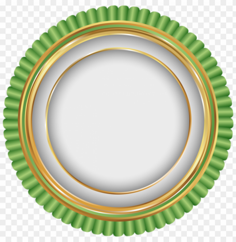 green seal badge HD transparent PNG
