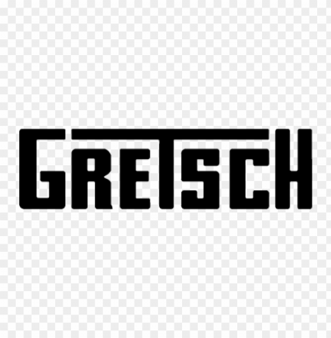 gretsch guitars logo vector free PNG Graphic with Clear Isolation