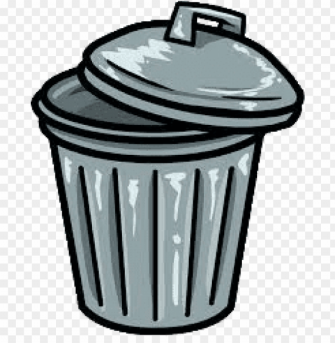 grey garbage bin drawing Transparent PNG Isolated Graphic Design