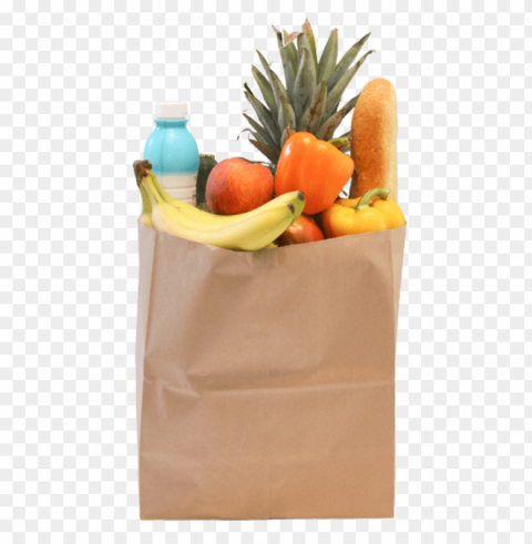 grocery bag PNG transparent pictures for editing