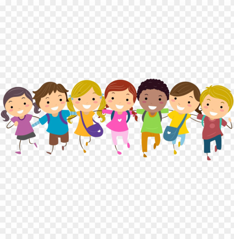 group of kids Isolated Object with Transparent Background in PNG PNG transparent with Clear Background ID f7f7df00