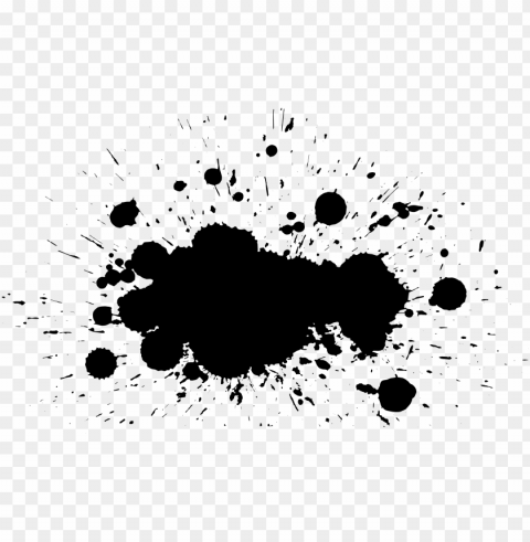 grunge splatter Transparent Background PNG Isolated Graphic