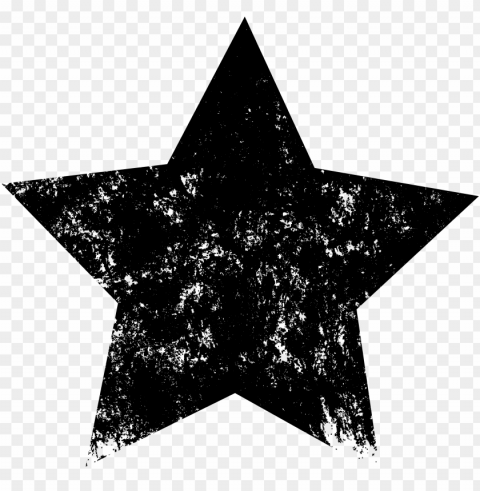 grunge star Free download PNG images with alpha transparency