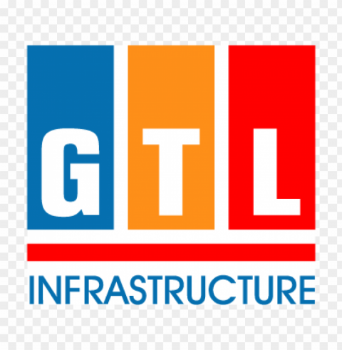 gtl infrastructure vector logo Transparent Background Isolated PNG Icon