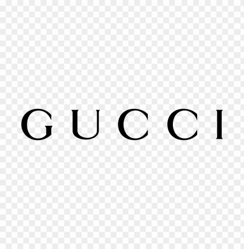 gucci logo clear background PNG with transparent bg