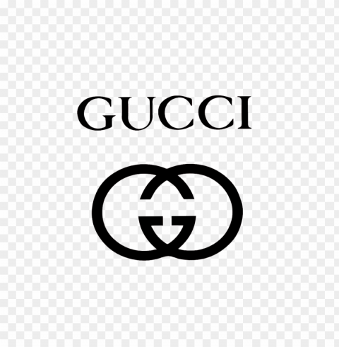 gucci logo Transparent Background Isolated PNG Art