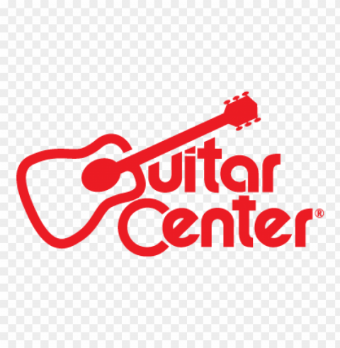 guitar center logo vector free download PNG Image with Transparent Isolated Design