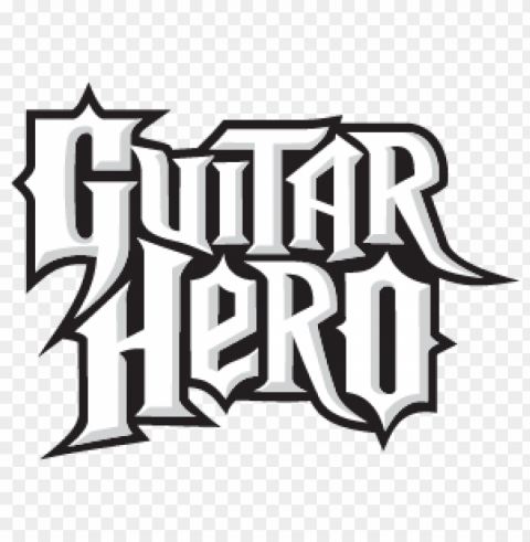 guitar hero logo vector free PNG transparent images for websites