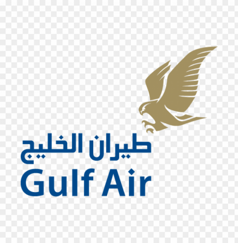 gulf air logo vector Transparent PNG Isolated Subject