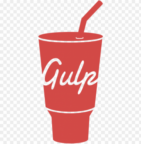 gulp logo PNG Graphic with Transparent Background Isolation