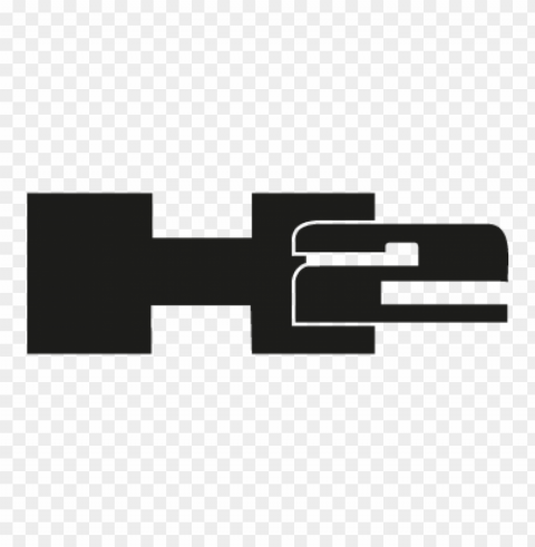 h2 hummer vector logo free Isolated Design Element on PNG