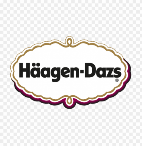 haagen-dazs vector logo free download Isolated Character with Transparent Background PNG