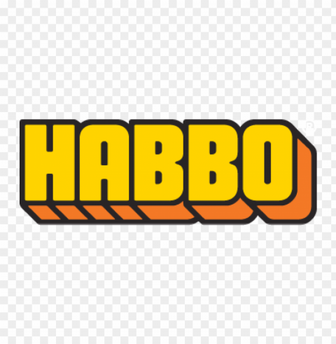 habbo logo vector free PNG Graphic Isolated on Transparent Background