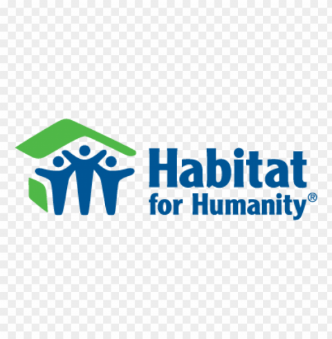 habitat for humanity logo vector free Isolated Subject on HighResolution Transparent PNG