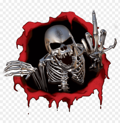 hacker caveira Transparent PNG Isolated Item with Detail