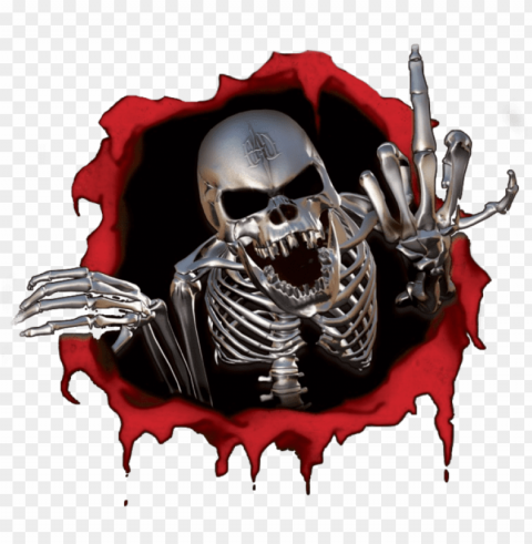 Hacker Caveira Transparent PNG Isolated Item With Detail