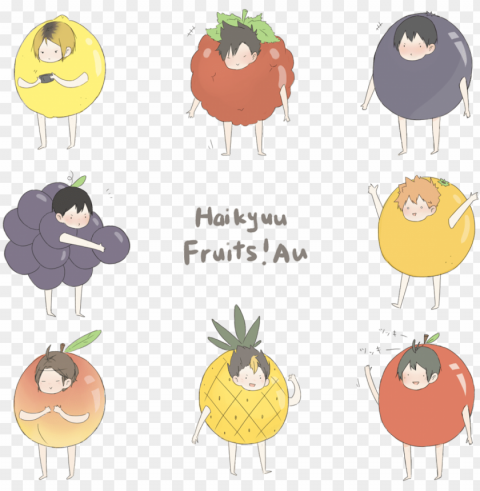 haikyuu fruits icon previous icons - cartoon HighQuality Transparent PNG Element