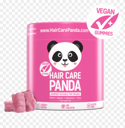 hair care panda vitamins for hair - hair care panda PNG images with transparent elements