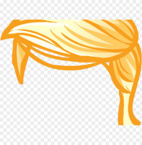 hair clipart donald trump's PNG Isolated Object on Clear Background