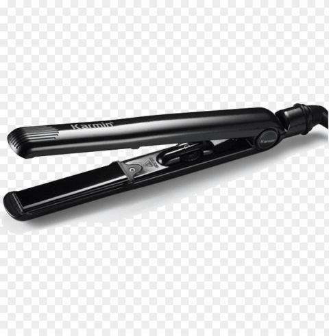 hair iron - karmin g3 salon professional ceramic flat iron black PNG Image with Transparent Isolated Graphic Element
