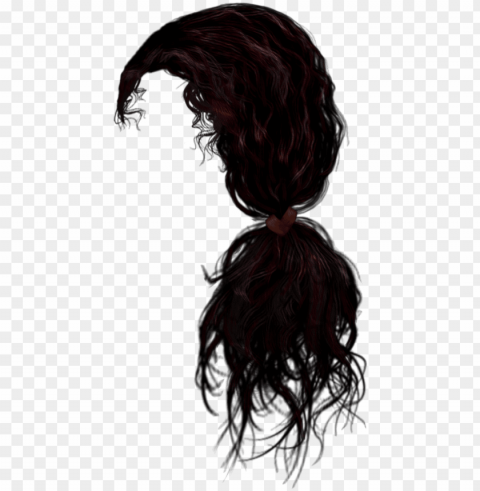 hair clipart - black woman hair PNG images with alpha transparency wide selection