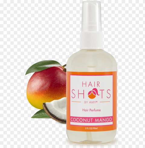 hair shots coconut mango hair perfume - pomelo PNG graphics with clear alpha channel broad selection
