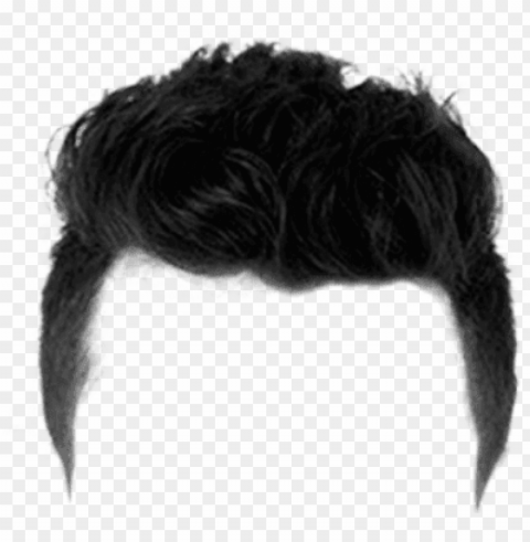 hair style boys 3 image - black hair ma Transparent PNG vectors