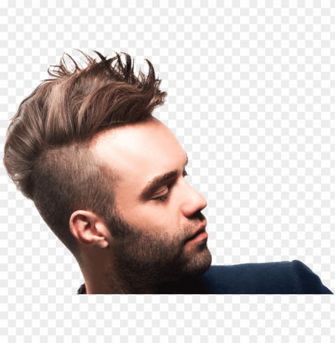 haircut transparent - hair cut men PNG Image with Clear Isolated Object