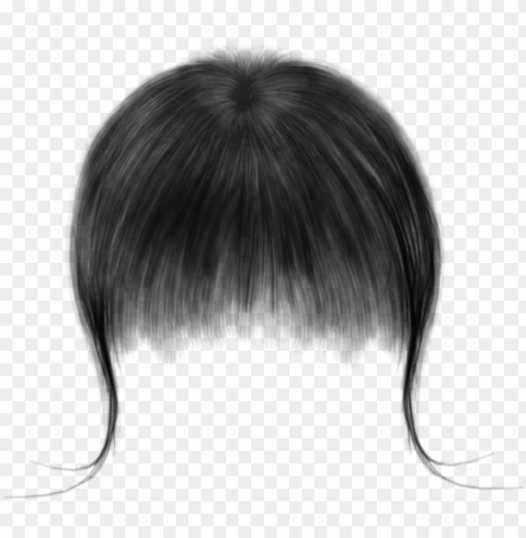 hairstyle capelli transprent forehead head - short hair wig Free PNG images with transparent backgrounds