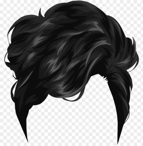 hairstyle PNG with transparent backdrop