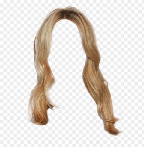 hairstyle PNG with transparent overlay