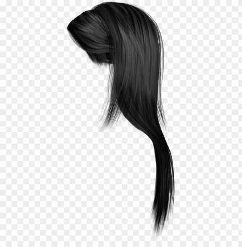 hairstyle Clean Background Isolated PNG Image