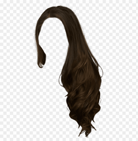 hairstyle ClearCut Background PNG Isolated Subject