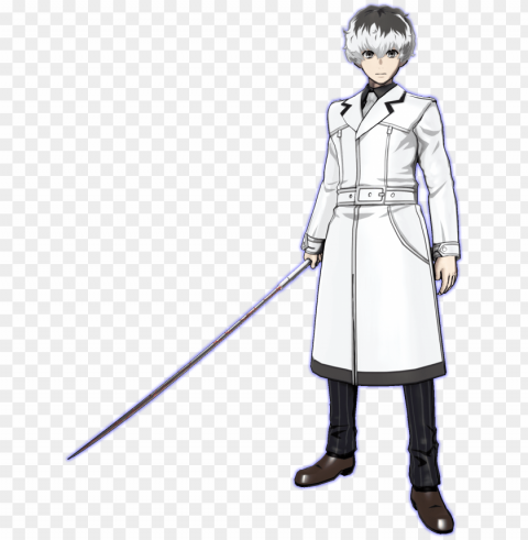 haise sasaki - tokyo ghoul re call to exist Transparent Cutout PNG Isolated Element