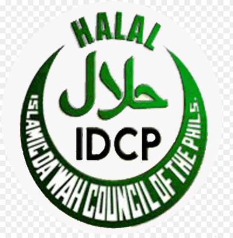 halal logo - islamic da wah council of the philippines Transparent PNG Isolated Illustration