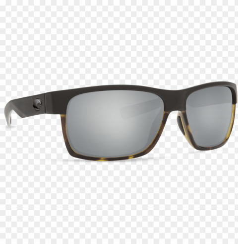 half moon blackshiny tort sunglasses in men's size PNG images for advertising