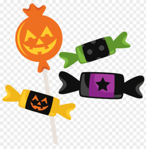 halloween candy clipart - halloween candy cartoon Isolated Graphic with Transparent Background PNG