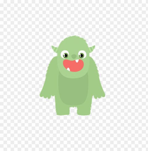 halloween green monster Clean Background Isolated PNG Icon PNG transparent with Clear Background ID 6794f01f