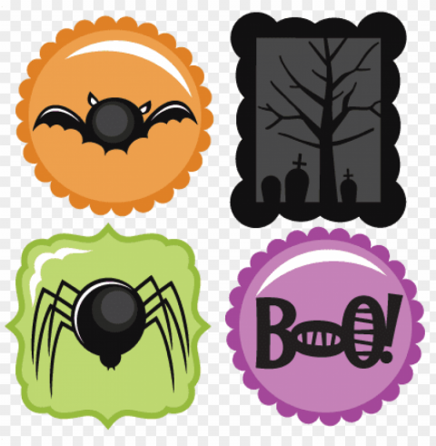 halloween icons set svg scrapbook title spiderweb svg - free halloween icons PNG Object Isolated with Transparency