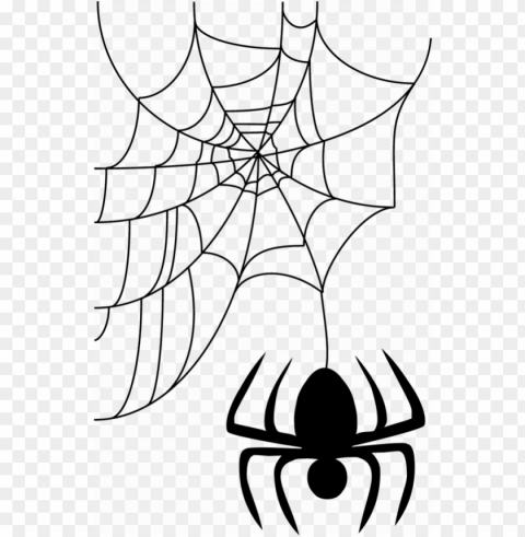 halloween spider web vector free image background - spider web HighResolution PNG Isolated Illustration