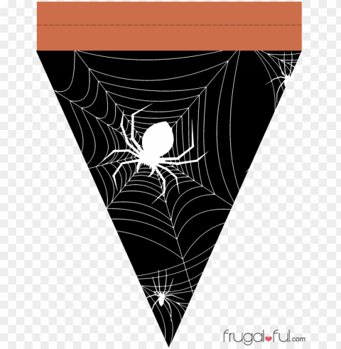 halloween triangle banner - halloween triangle banner printable Isolated Graphic Element in HighResolution PNG