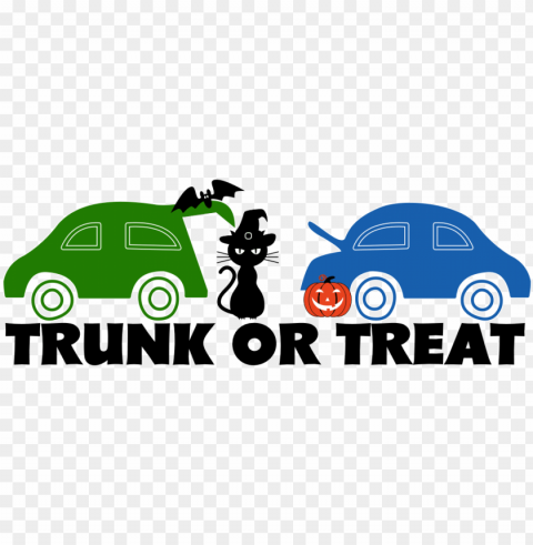 halloween trunk or treat events Clean Background Isolated PNG Icon