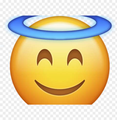 halo angel - halo emoji PNG with Transparency and Isolation