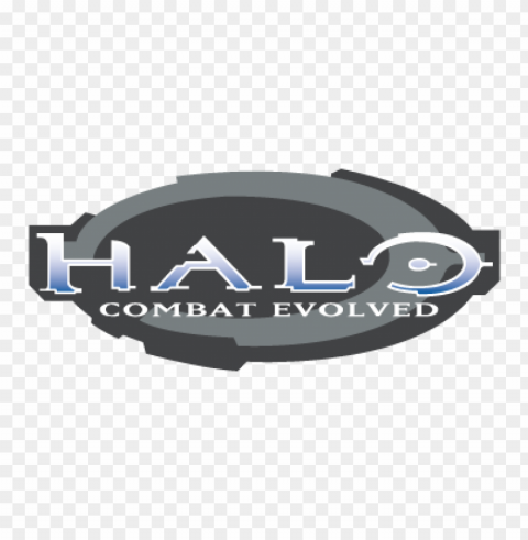 halo combat evolved vector logo free Isolated Illustration with Clear Background PNG