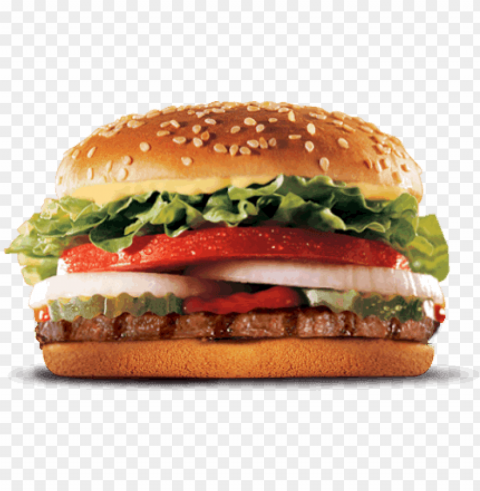 hamburguesas - burger king whopper HighQuality Transparent PNG Isolated Artwork