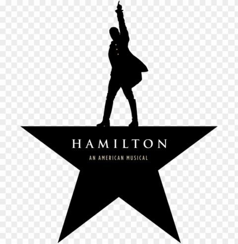 hamilton star transparent - hamilton musical logo PNG Graphic with Clear Background Isolation