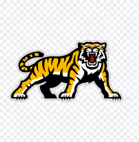 hamilton tiger-cats club vector logo free Isolated Character in Clear Background PNG
