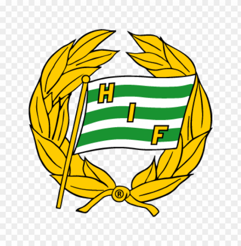 hammarby if vector logo Free transparent background PNG