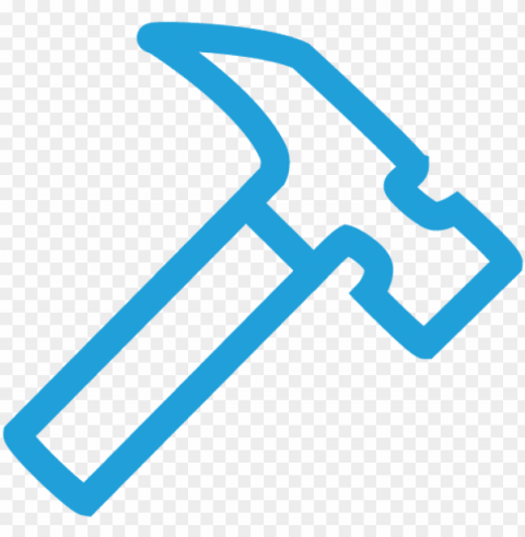 hammer icon to indicate that no special skills are - hammer icon PNG pictures with no backdrop needed